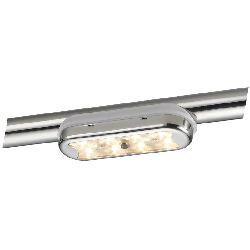 [AR02-003] Luce compatta a LED in acciaio inox per roll bar e T-Top