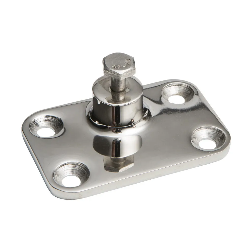 Platine murale en inox