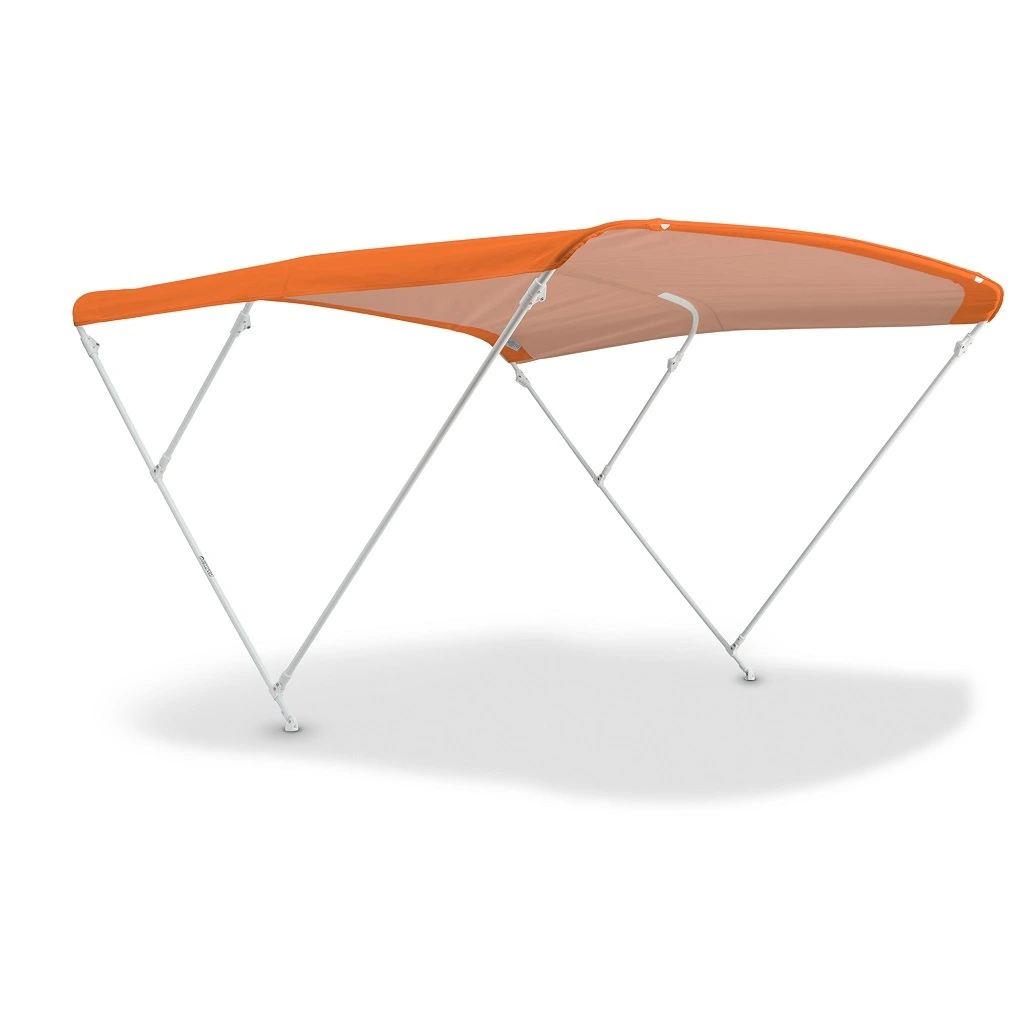 [TE14-B03D/9527] Bimini-Verdeck ELEGANCE mit 3 Bügeln (H.115cm, B.150cm, 9527 - Orange)