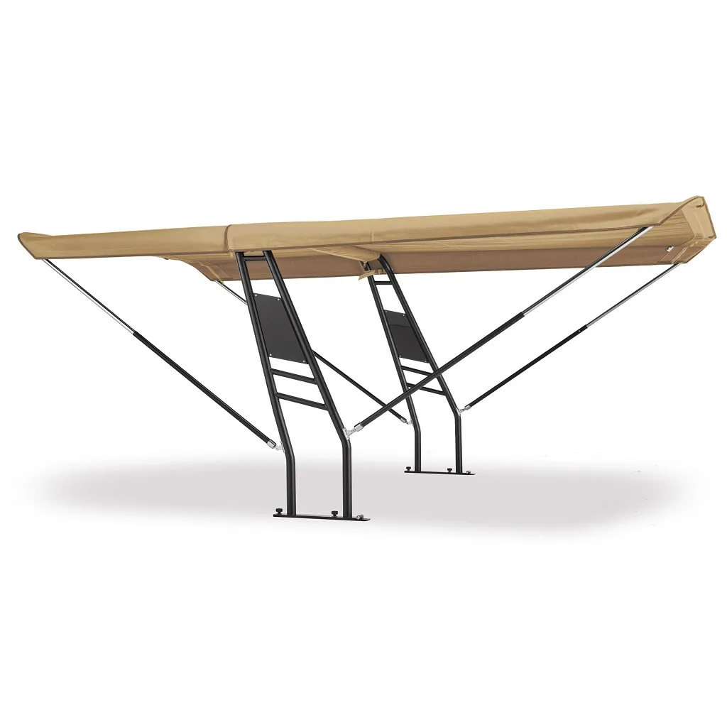 [RB20-D03L/P023] Roll-bar bateau EPIC BLACK (L.170cm, P023 - Aritc blu)