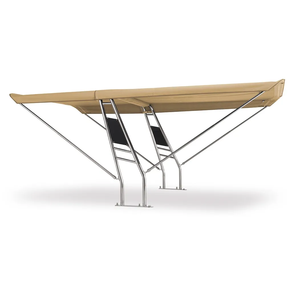 [RB21-D03L/P023] Roll bar bateau EPIC INOX (L.170cm, P023 - Aritc blu)